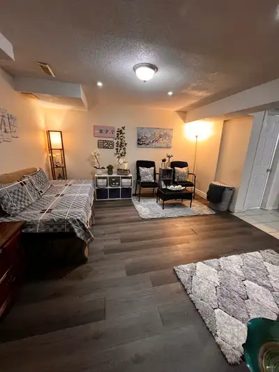 One bedroom basement available for rent