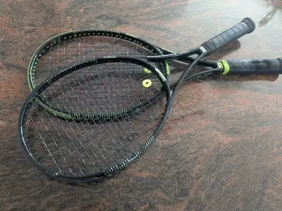 Wilson Blade 98 18x20 and 16x19 v5 tennis racquets, grip 4 1/2, View more