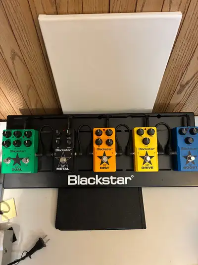 Blackstar Pedal Board completed LT series, View more