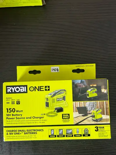 Ryobi 18V Battery Charger, View more