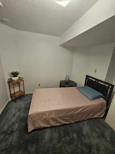 'Large furn. room available for Girl in sharing with a punjabi girl. Shared kitchen and bath. *All u...