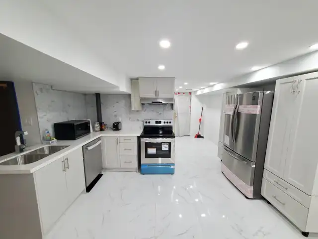 2 Bedroom Renovated Basement For Rent!