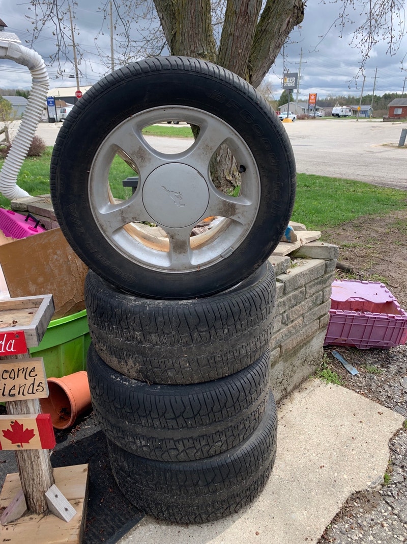Mustang rims Tires & Rims Owen Sound Kijiji