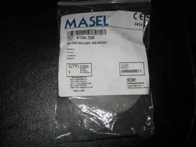 masel ref4104-225 .025 80dwts 4.391 ounces per roll 124.48 grams approx 243$ per roll 100$ each or w...
