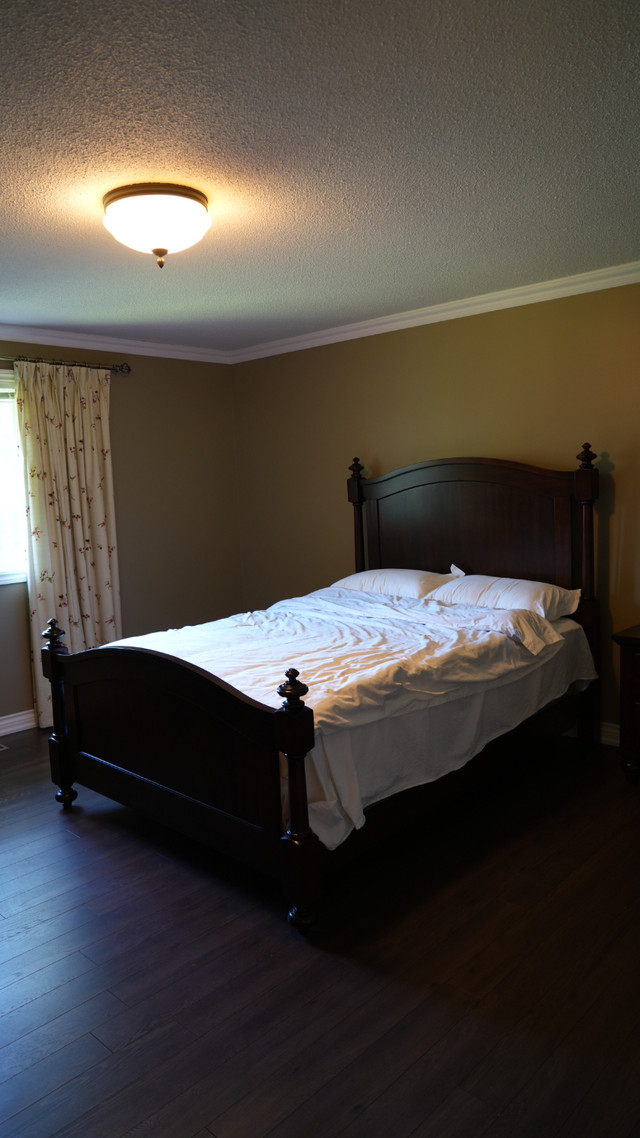WOODEN BED FRAME *MUSTcGO* in Beds & Mattresses in Markham / York Region - Image 2