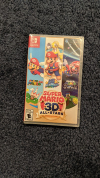 Super Mario 3D All Stars New SEALED Switch game (discontinued)