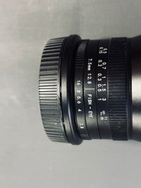 Nikon Z Mount 7artisans 7.5mm Fisheye lens