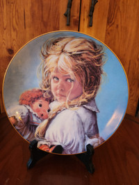 Teddy and Terry Girl  a Su Etem collector's plate