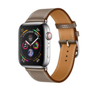 iwatch full leather Band 44mm elephant gray