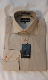 *Brand New* Daniel Hechter Men's Fitted Dress Shirt Size S/P