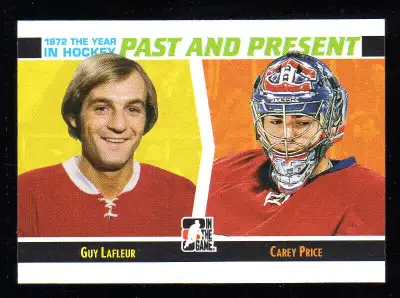 CARTE DE HOCKEY LAFLEUR/PRICE+++ SET COMPLET PAST AND PRESENT, View more