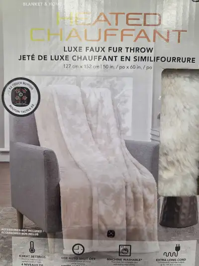 Berkshire heated Blanket Throw, View more