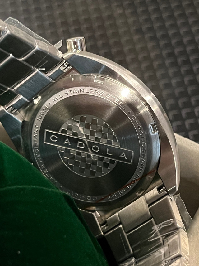 Montre Cadola Testa Di Toro Chronographe  dans Bijoux et montres  à Ville de Montréal - Image 4