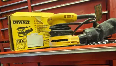 5 inch Dewalt orbital sander, View more