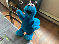 Peluche Cookie Monster de 13", vintage de Sesame Street