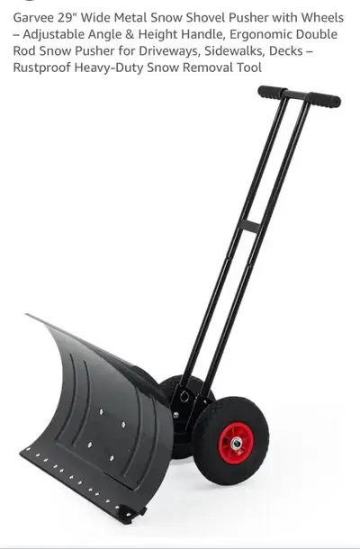 Snow shovel with wheels , View more
