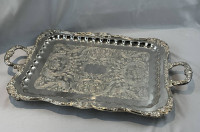 Silver Plate Serving Tray