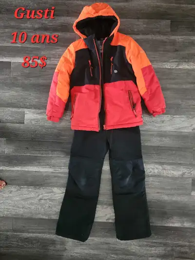 Habit en très bon état Marque : Gusti Grandeur : 10 ans -35°