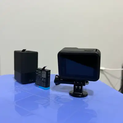 GoPro Hero 8 Black w/ Dual Battery Charger & 2 Extra Batteries, View more
