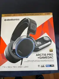 SteelSeries Arctis Pro + GameDAC Gaming Headset 