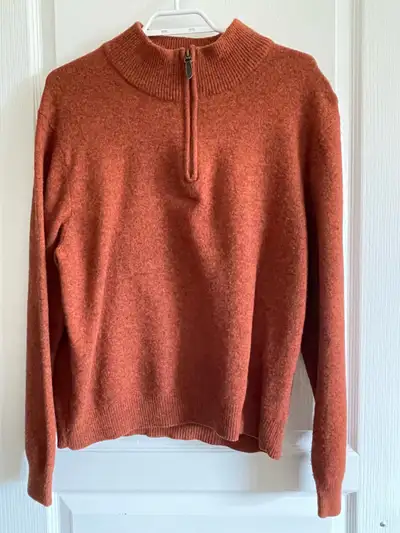 Jos. A. Bank Burnt Orange Lambswool Blend, View more