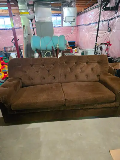 Brown sofa bed. In great condition., View more