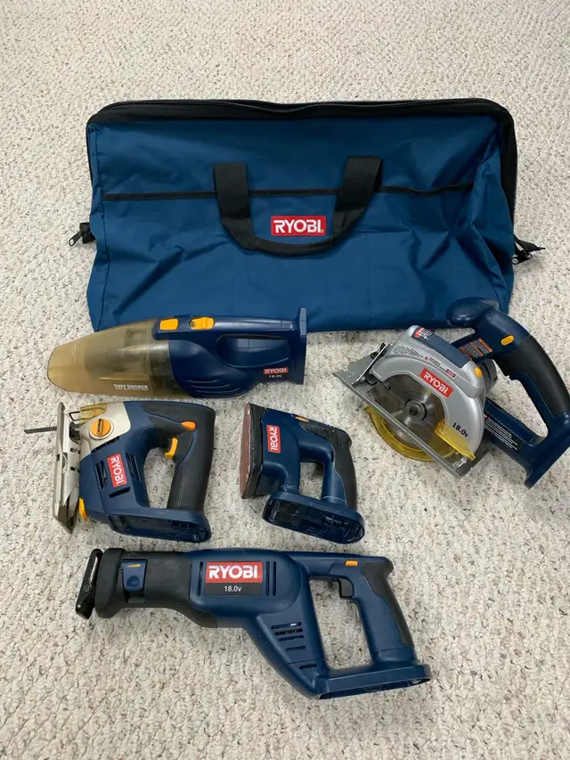 Ryobi 18V One+ Tool Kit with bag in Power Tools in St. Albert - Image 2