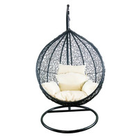 Patio Egg hanging swing chair Single seat LARGE SIZE 