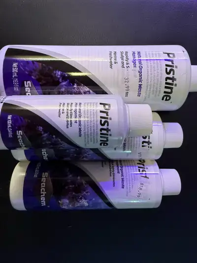 Seachem Pristine NEW - 1x 500ml 2x 250ml 1x 100ml, View more
