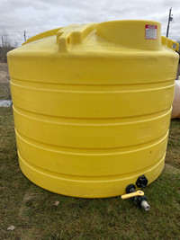 Poly water tank 