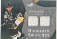 CARTE DE HOCKEY Trilogy Honorary Swatches #HSSC Sidney Crosby
