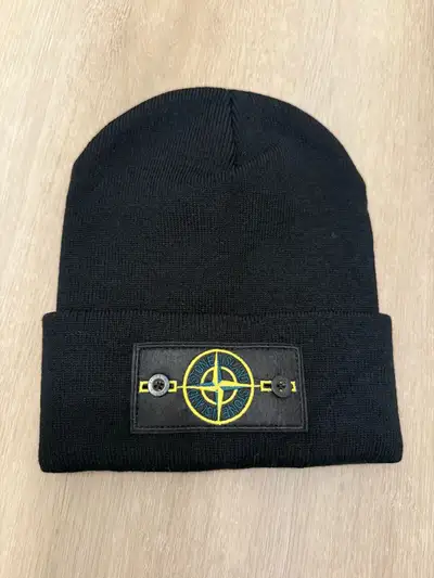 Stone Island winter hat black, View more
