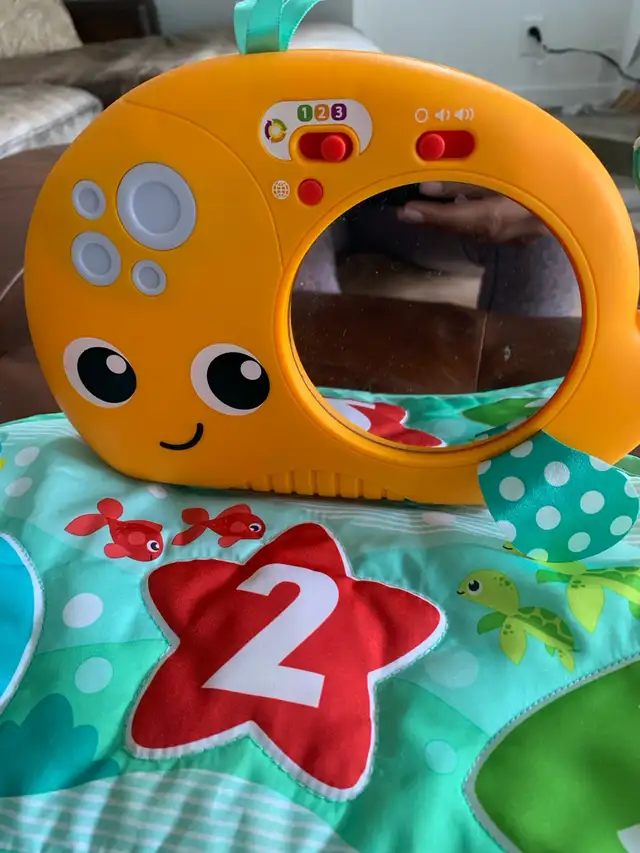 Fisher-Price Whale Tummy Time baby toy 63815756683905122