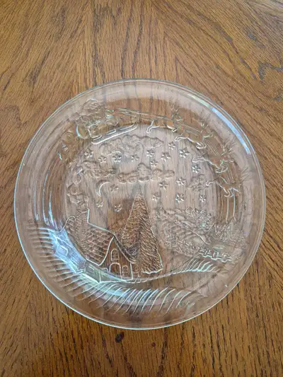 Christmas Glass Plate, View more