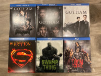 DC TV Blu-ray - Gotham Krypton Swamp Thing Doom Patrol