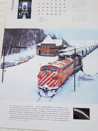 "Working the Branches" 2004 CN/CP Collectible Calendar