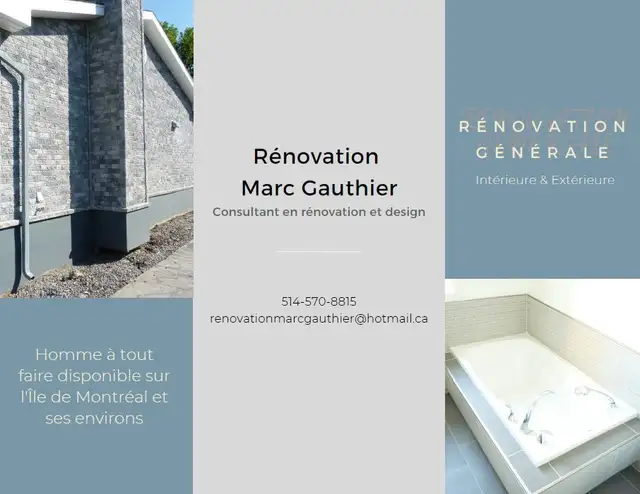Interior & exterior renovation - Montreal and surrounding areas628632305873931226