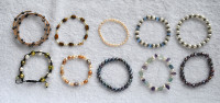 10 PEARL BRACELETS