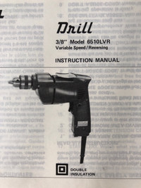 Japan Makita 6510lvr 3/8” electric drill