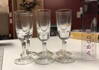 Set of 6 shot glasses, New in box, View more
