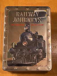 NEW railway journeys five DVD collection in tin