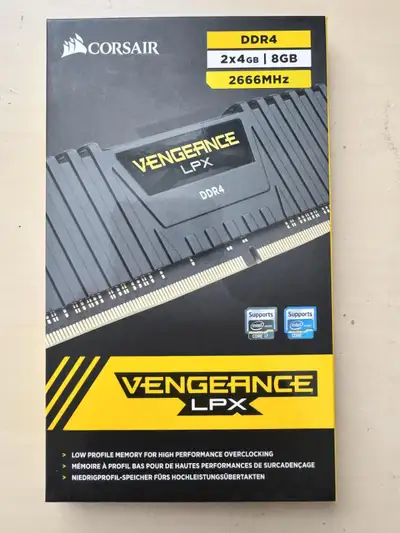 Corsair Vengeance LPX DDR4 2x4GB 8GB 2666MHz, View more