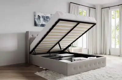 Best offer queen Size Bed available for sele cash on delivery, View more