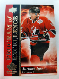 Jarome Iginla 2018 Upper Deck Team Canada Juniors POE-25