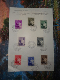 Aubaine: timbres de la Reine de Belgique, Avril 1937 à 10$