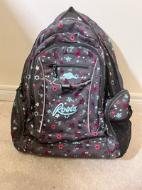 ROOTS PACKABLE EXTRA LIGHTWEIGHT BACKPACK - FLORAL 