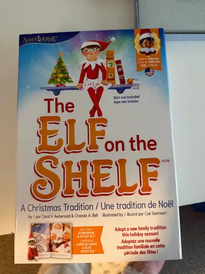 Christmas elf on the shelf, View more