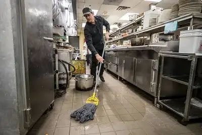 restaurant night cleaner needed, View more