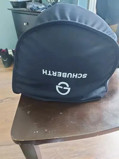 Schuberth motorcycle helmet in good condition comes with internal sun visor .