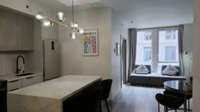 Charmant condo 31/2 meublé, calme et lumineux